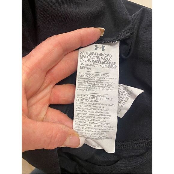 Under Armour Women’s Lux Black Track Jacket Athleisure Size XS - Picture 5 of 7